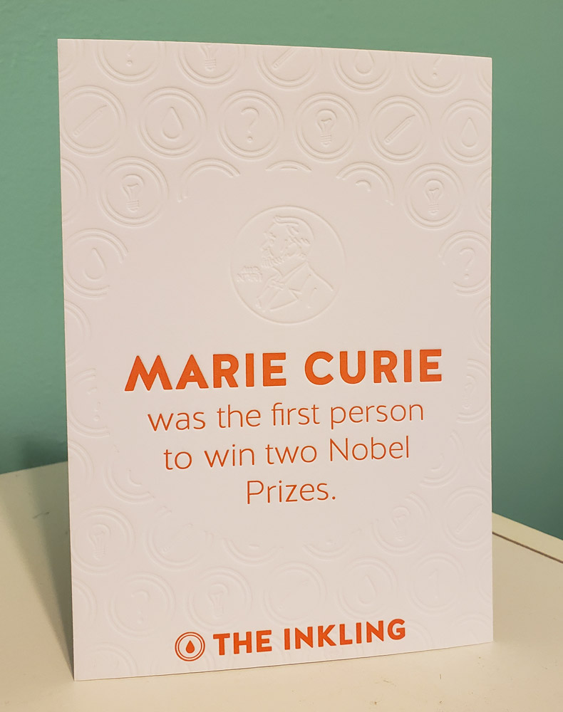 Marie Curie fact