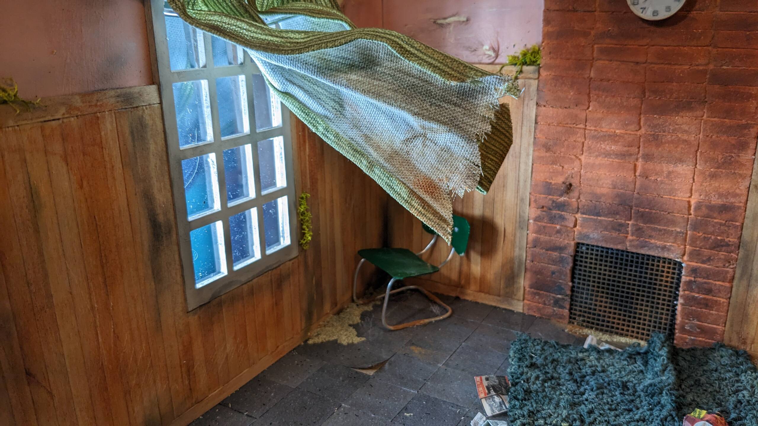 Abandoned Motel Lobby